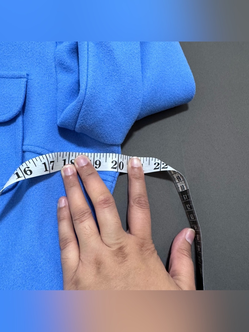 Morgan De Toi Blue Cropped Jacket Full Zip Utility Pockets Women's Size US 10 - Picture 11 of 15